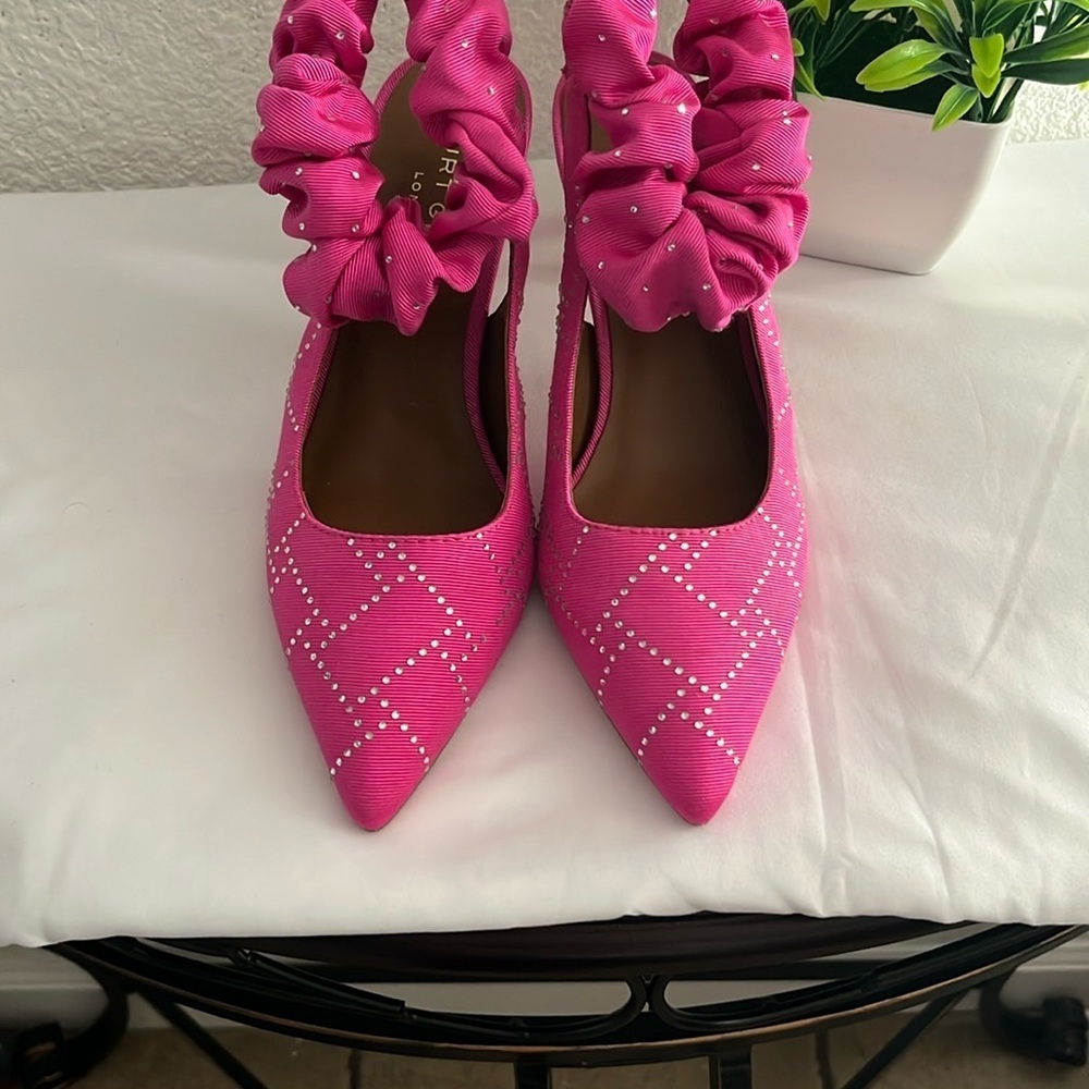 KURT GEIGER LONDON Women's Pink Stiletto Heels - Picture 2 of 14